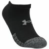Under Armour UA HeatGear® No Show Socks 3pk - Black
