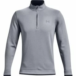 Under Armour UA Men's Storm SweaterFleece ½ Zip - Steel / White
