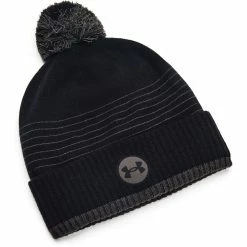 Under Armour Men's UA Truckstop Fleece Beanie - Black