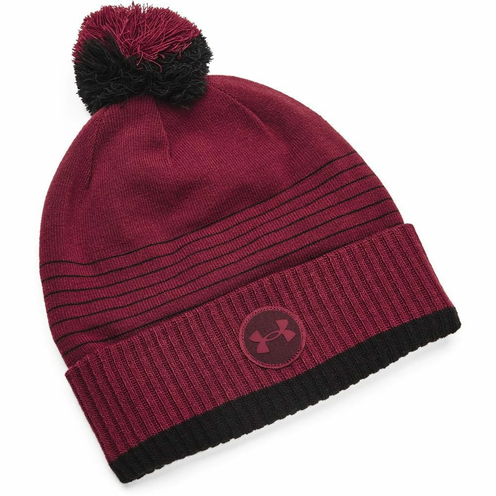 Under Armour Men's UA Truckstop Fleece Beanie - League Red