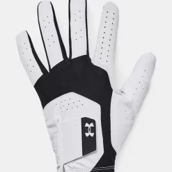 Under Armour UA Iso-Chill Golf Glove - White/Black