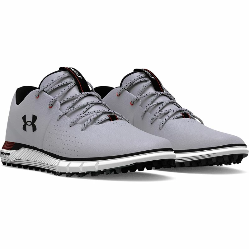 Under Armour Men's UA HOVR Fade 2 SL Golf Shoes - Grey - Image 3