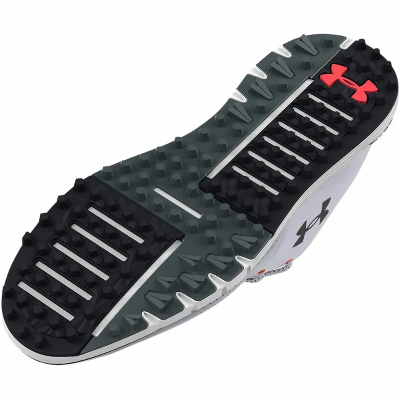 Under Armour Men's UA HOVR Fade 2 SL Golf Shoes - Grey - Image 4