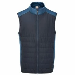 Ping Arlo SensorWarm Full-Zip Mens Vest - Navy/Stormcloud