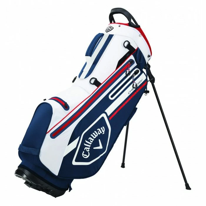 Callaway Chev Dry Stand Bag 21 - Navy/White/Red