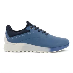 Ecco Mens S-Three Golf Shoes - Retro Blue/ White/ Marine