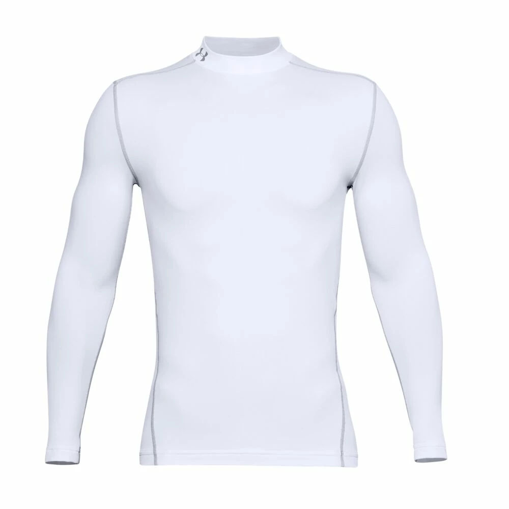 Under Armour ColdGear® Armour Compression Mock White