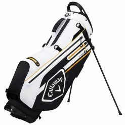 Callaway Chev Dry Stand Bag 21 - Black/White/Gold