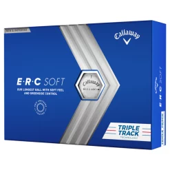 Callaway ERC Soft Triple Track Golf Balls (12 Balls) - White