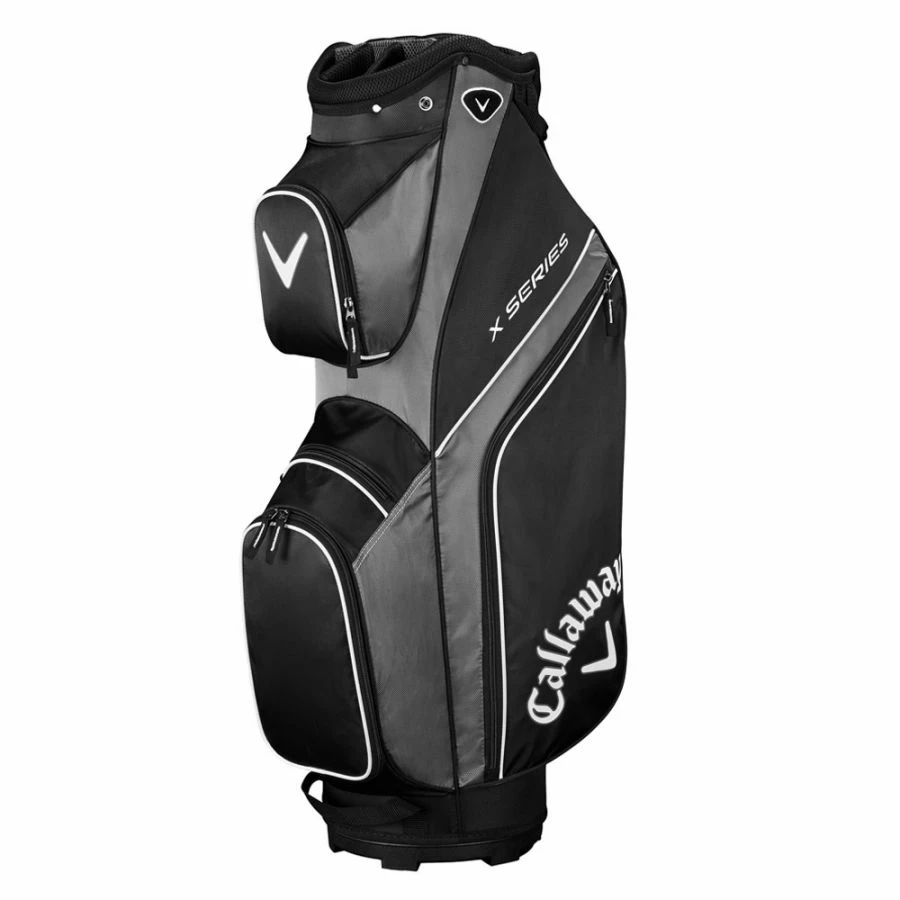Callaway X Series Golf Cart Bag - Black/Titanium/White