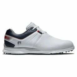 Footjoy Pro SL 22 Shoe - White/Navy/Red