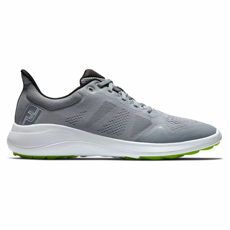 FootJoy FJ Flex Athletic Golf Shoes - Grey/White