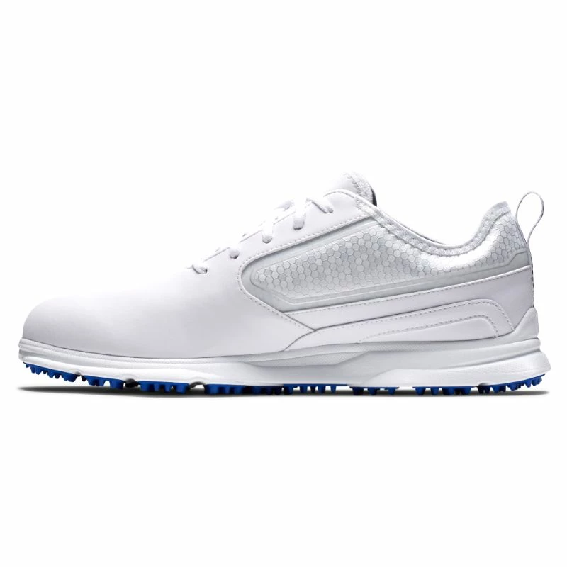 FootJoy SuperLites XP 2022 Golf Shoes - White/Grey - Image 3