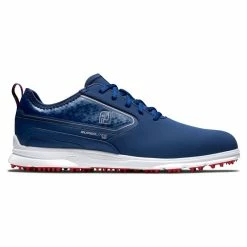 FootJoy SuperLites XP 2022 Golf Shoes - Navy/Red