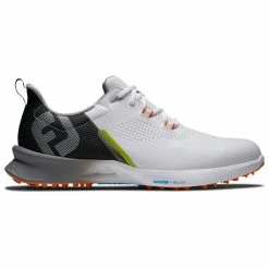 FootJoy Fuel Golf Shoes - White/Black/Orange