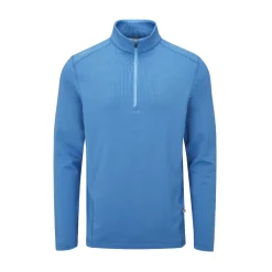 Ping Edwin 1/2 Zip Mens Golf Sweater - Danube