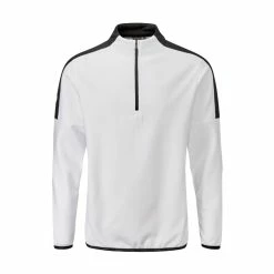 Ping Frankie SensorWarm Half-Zip Fleece Men's Sweater - White/Black