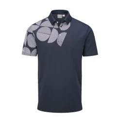 Ping Elevation Golf Polo Shirt - Navy