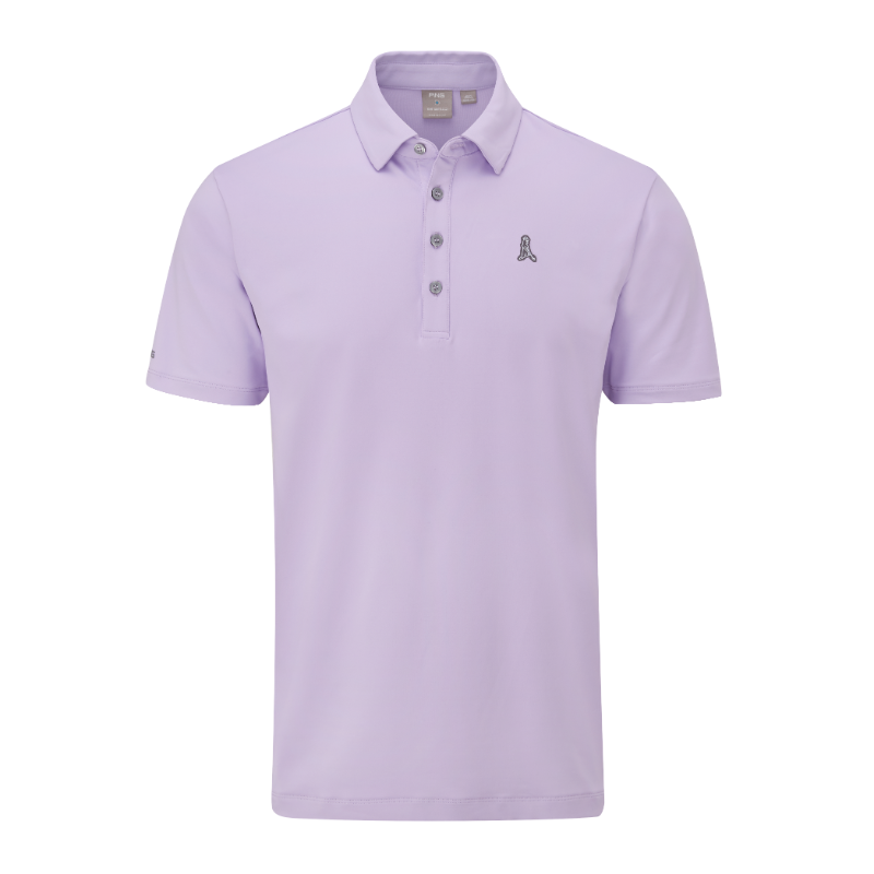 Ping Mr. Ping Golf Polo Shirt - Cool Lilac
