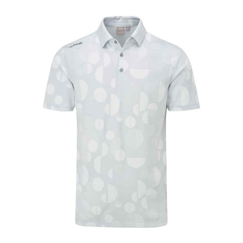 Ping Jay Golf Polo Shirt - Pearl Grey