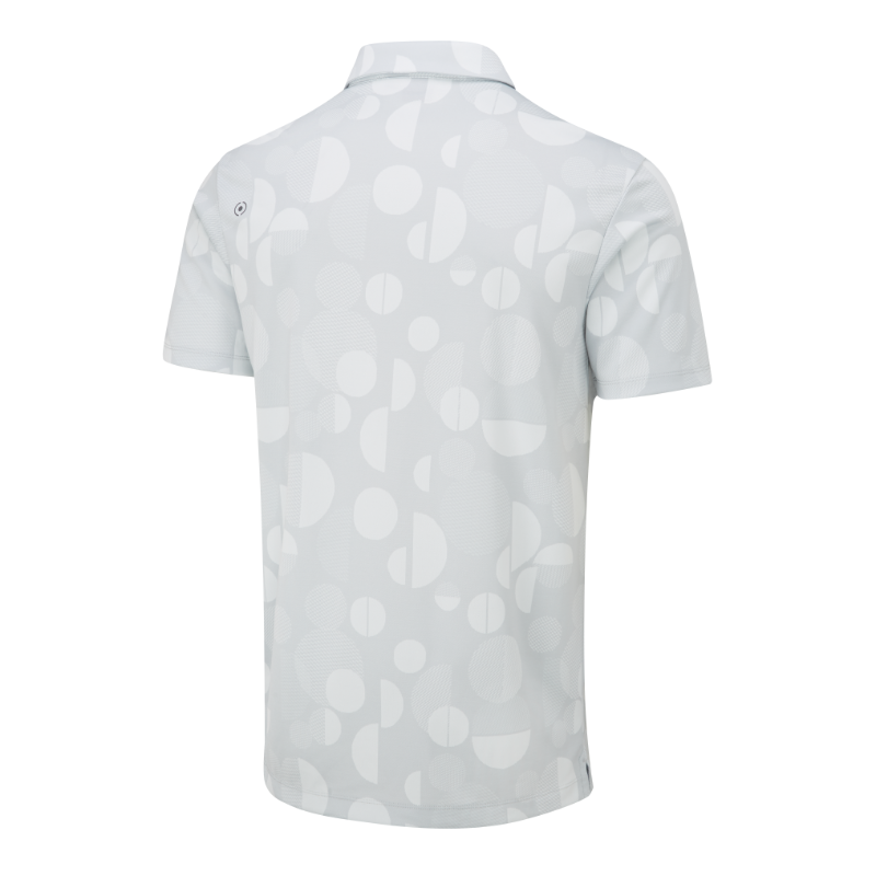 Ping Jay Golf Polo Shirt - Pearl Grey - Image 2