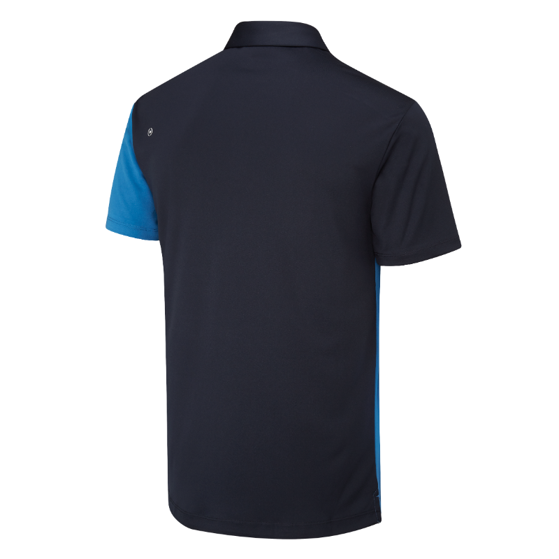 Ping Mack Golf Polo Shirt - Danube/Navy Multi - Image 2