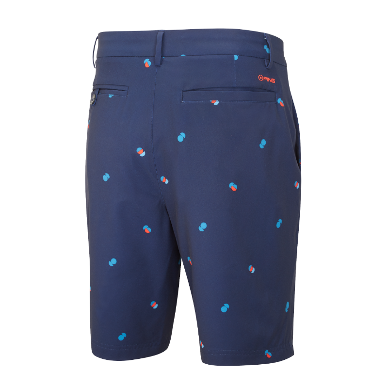 Ping Swift Mens Golf Shorts - Navy/Multi - Image 2