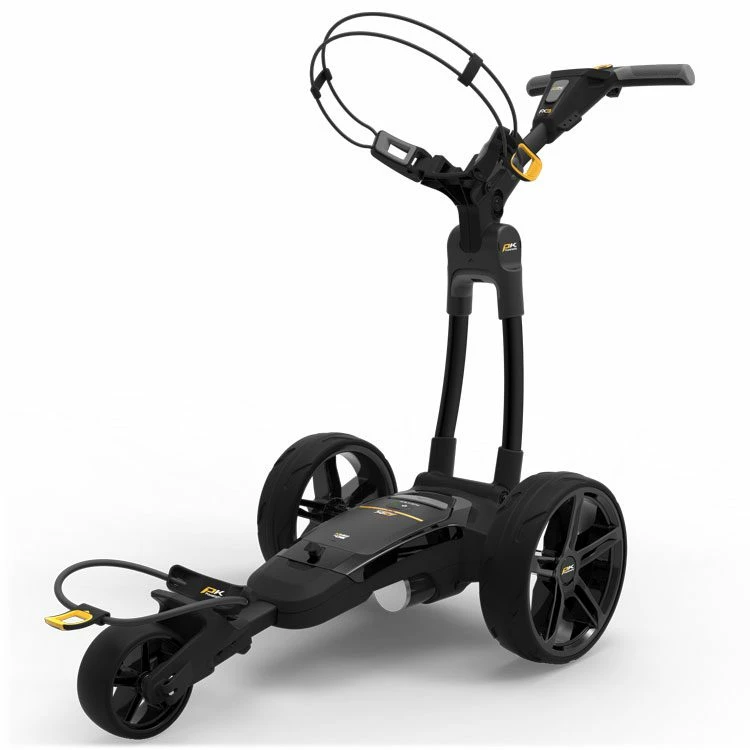 PowaKaddy FX3 Black Extended Electric Golf Trolley 2022 - Image 3