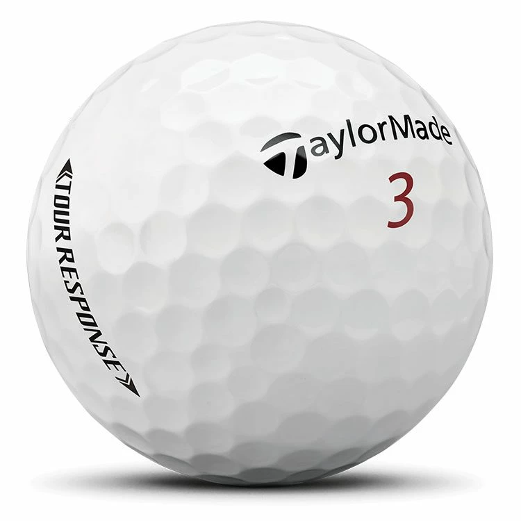 TaylorMade Tour Response Golf Balls 2022 - White (12 Balls) - Image 2
