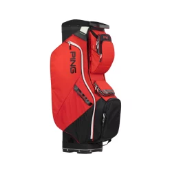 PING Traverse Golf Cart Bag - Red/Black/White