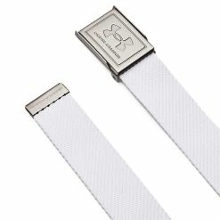 Under Armour Webbing Golf Belt - White