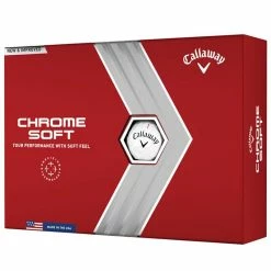 Callaway Chrome Soft Golf Balls 2022 - White (12 Balls)