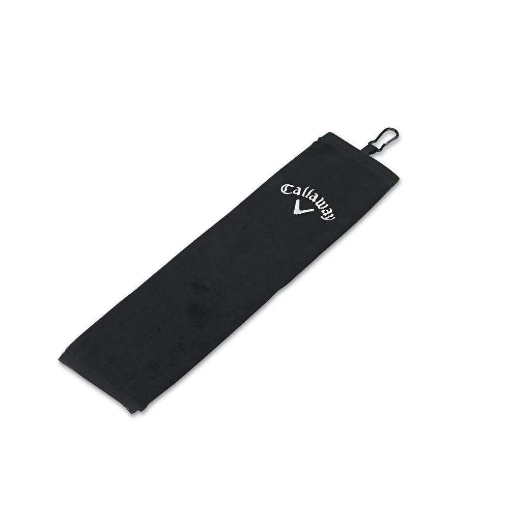 Callaway Tri Fold Towel - Black