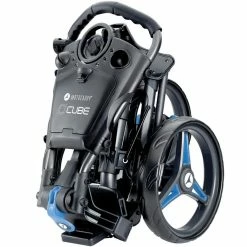Motocaddy CUBE Push Trolley - Graphite/Blue