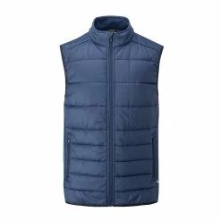PING Mens Dover Thermal Golf Vest - Oxford Blue