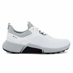 Ecco BIOM H4 Golf Shoes - White/Concrete