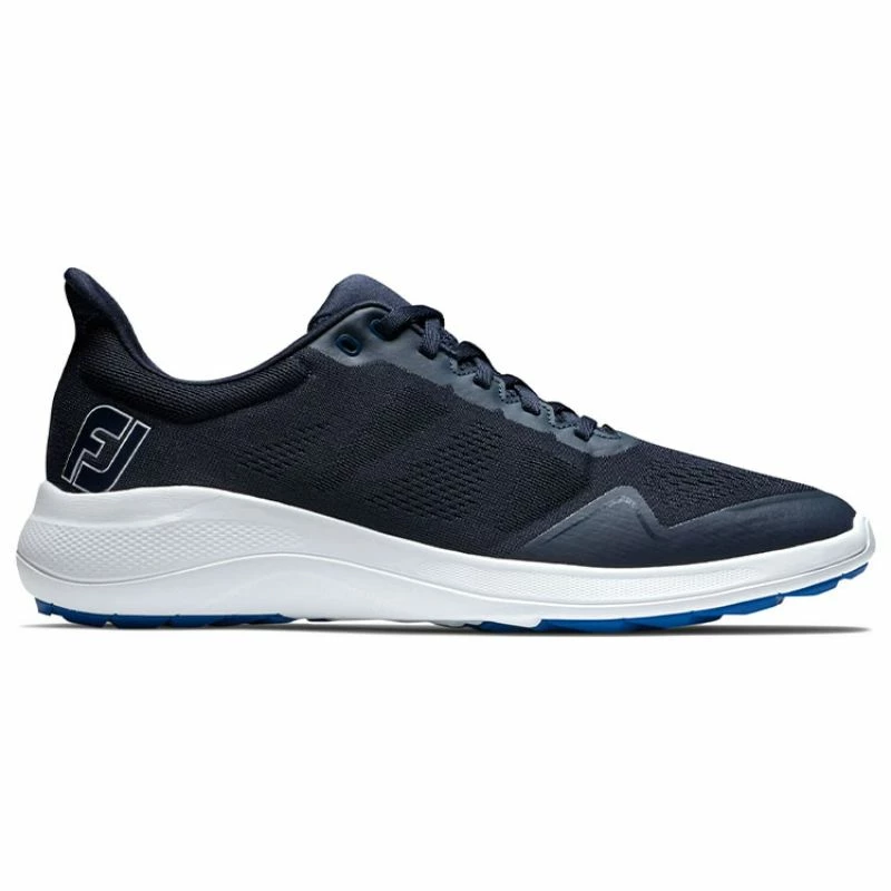 FootJoy FJ Flex Athletic Golf Shoes - Navy/White