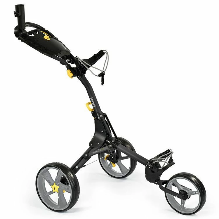Masters ICart Compact Evo Push Trolley - Black/Grey
