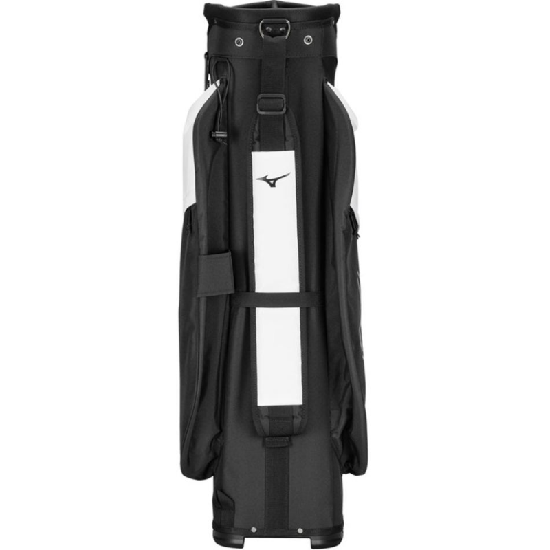 Mizuno Light Weight 7-Way Cart Bag - White/Black - Image 2