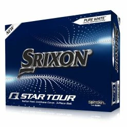 Srixon Q-Star Tour Golf Balls White (12 Balls)