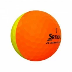 Srixon Golf Balls Srixon Q-Star Tour Divide - Yellow/Orange Dozen