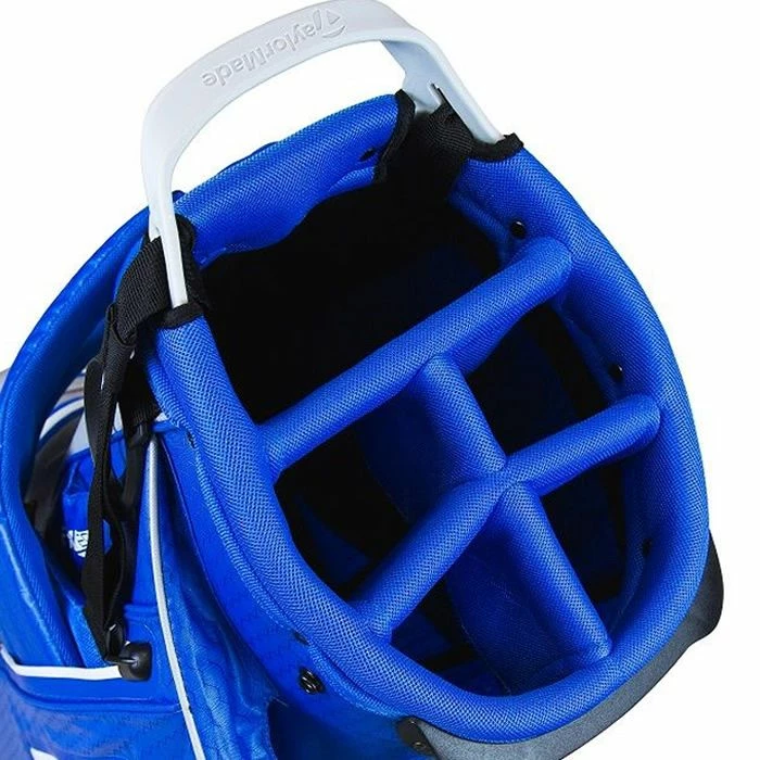 TaylorMade Flextech Waterproof Golf Stand Bag - Royal/Silver - Image 2