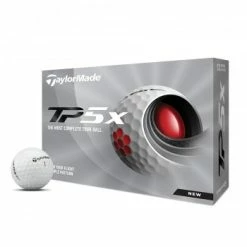 TaylorMade Golf Balls Taylormade TP5X Golf Balls - White Dozen