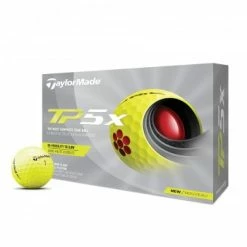 TaylorMade Golf Balls Taylormade TP5X Golf Balls - Yellow Dozen
