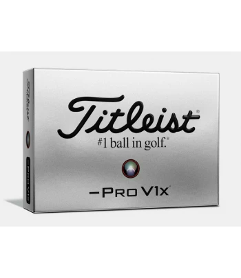 Titleist Golf Balls Titleist ProV1X Left Dash- White Dozen - (2023) - Image 2