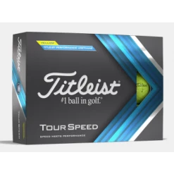 Titleist Golf Balls Titleist Tour Speed - Yellow Dozen - (2023)